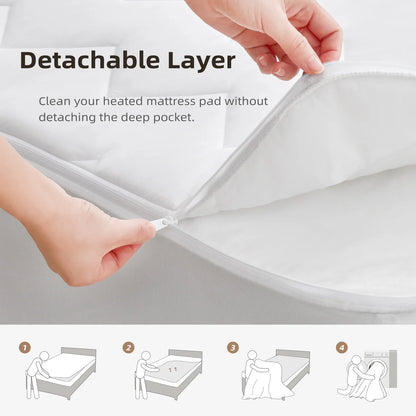 VapoShine ThermoMatt™ Heated Mattress Pad 2.0