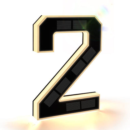 VapoShine™ Solar House Number Lights