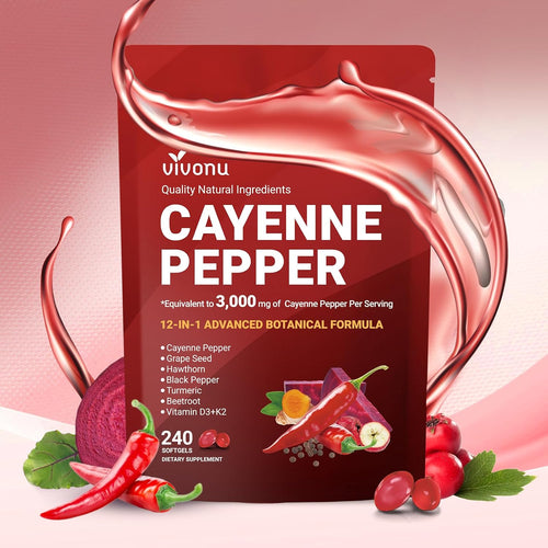 VapoShine Vivonu™ Cayenne Pepper Softgels