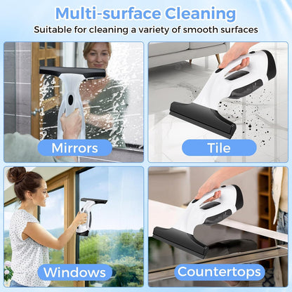 VapoShine ClearVac™ Cordless Vacuum Squeegee