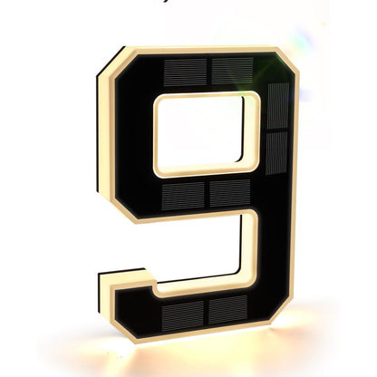 VapoShine™ Solar House Number Lights