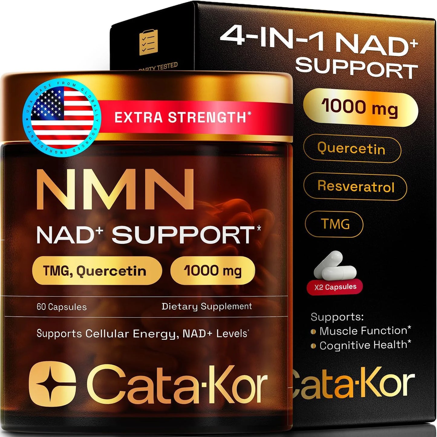 VapoShine Cata-Kor™ NMN - Supports Cellular Energy & NAD+ Levels