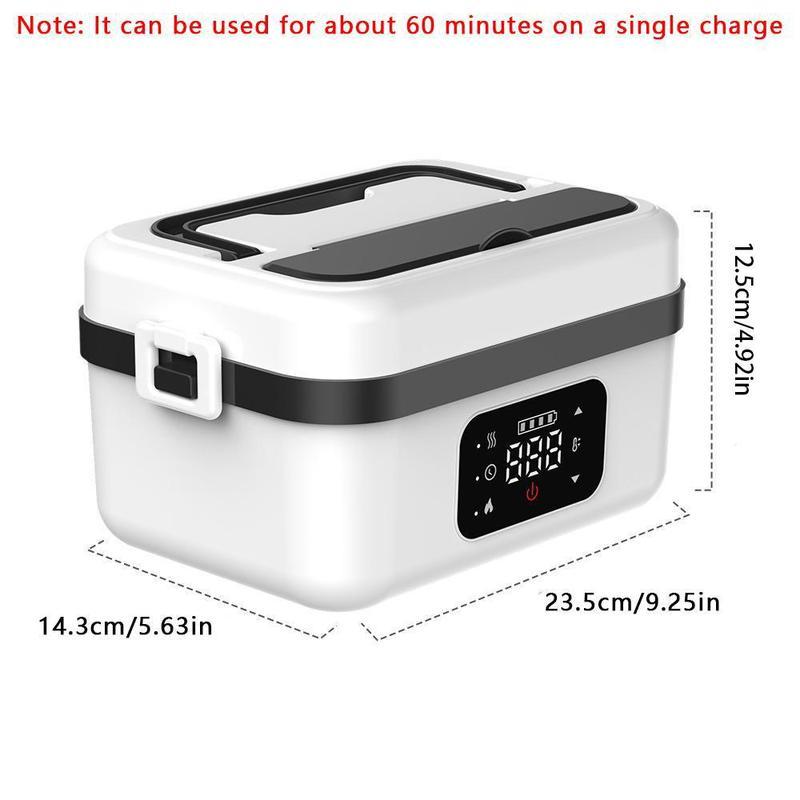 VapoShine HeatBox360™ Cordless Self-Heating Lunchbox