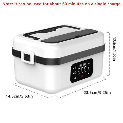 VapoShine HeatBox360™ Cordless Self-Heating Lunchbox