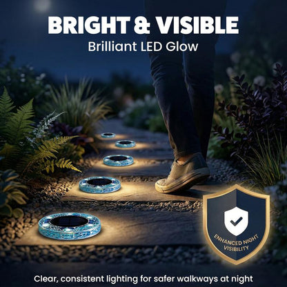 Selerb MosaicGlow™ Solar Disk Lights