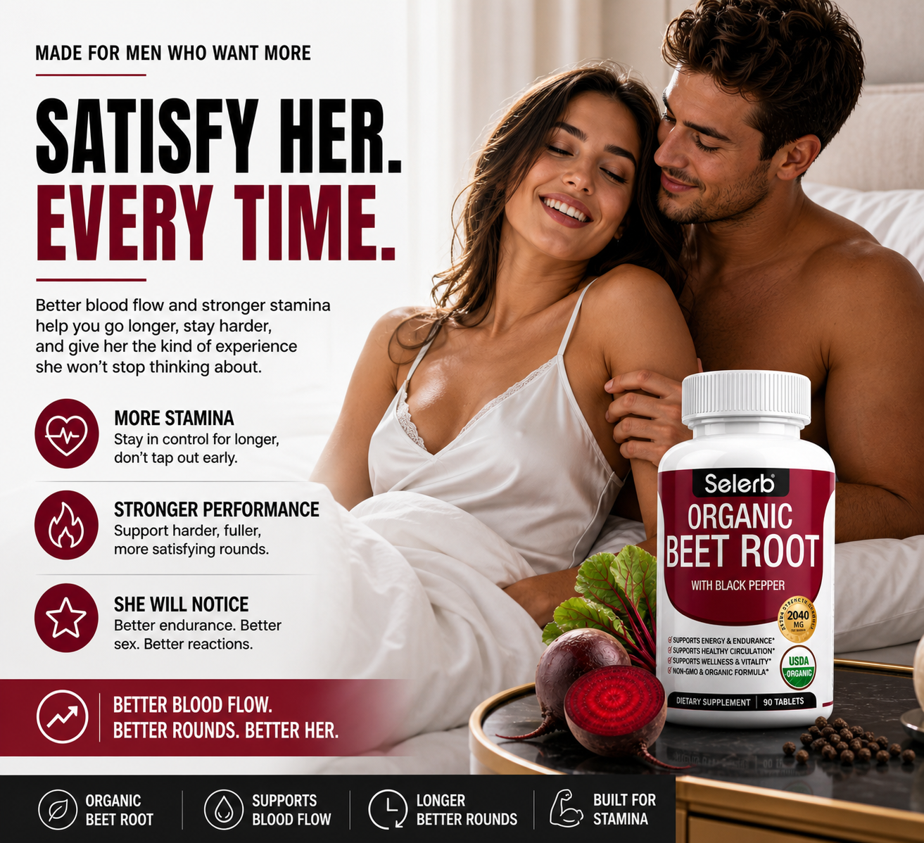Selerb® Organic Beet Root using BeetFlowPlus™