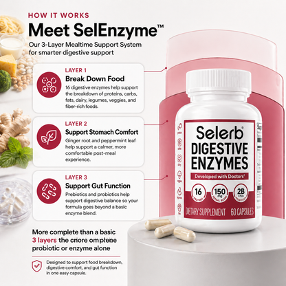 Selerb® Digestive Enzymes with SelEnzyme™