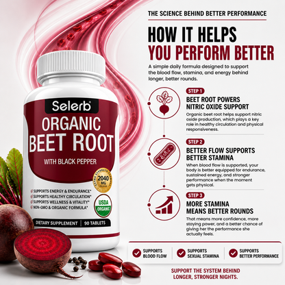 Selerb® Organic Beet Root using BeetFlowPlus™
