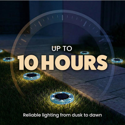 Selerb MosaicGlow™ Solar Disk Lights