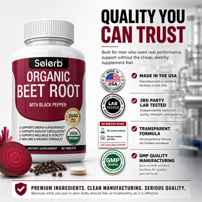 Selerb® Organic Beet Root using BeetFlowPlus™