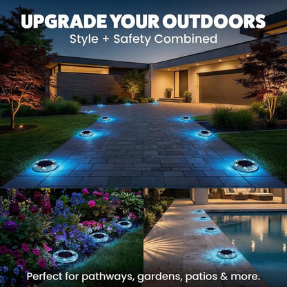 Selerb MosaicGlow™ Solar Disk Lights