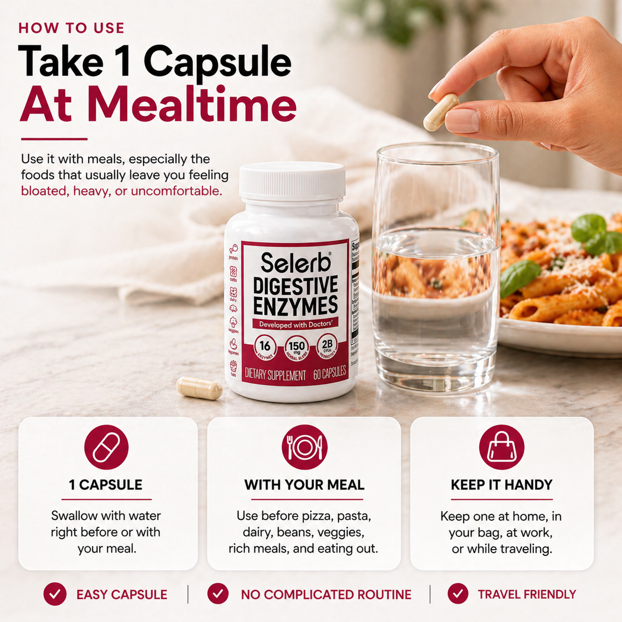 Selerb® Digestive Enzymes with SelEnzyme™